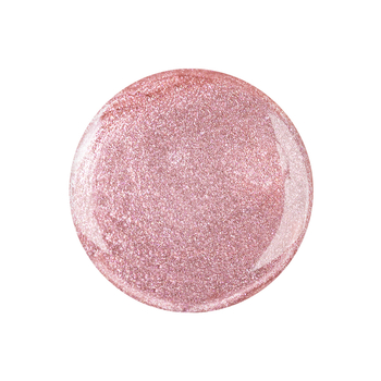 metallic UV/LED nail polish<br>sassy rosé
