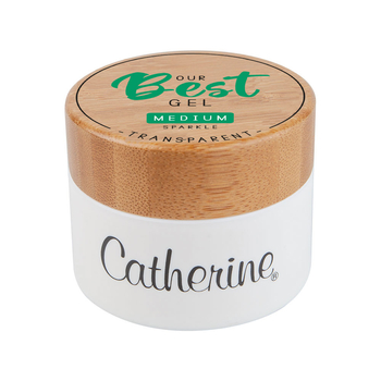 Our Best Gel Medium sparkle transparent Tiegel